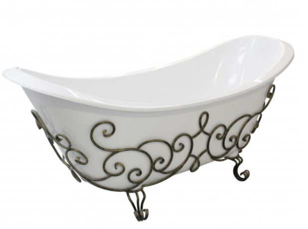 Купить ванна из литьевого мрамора скарлетт 180х77 эстет(россия) в Иваново магазин сантехники Суперстрой