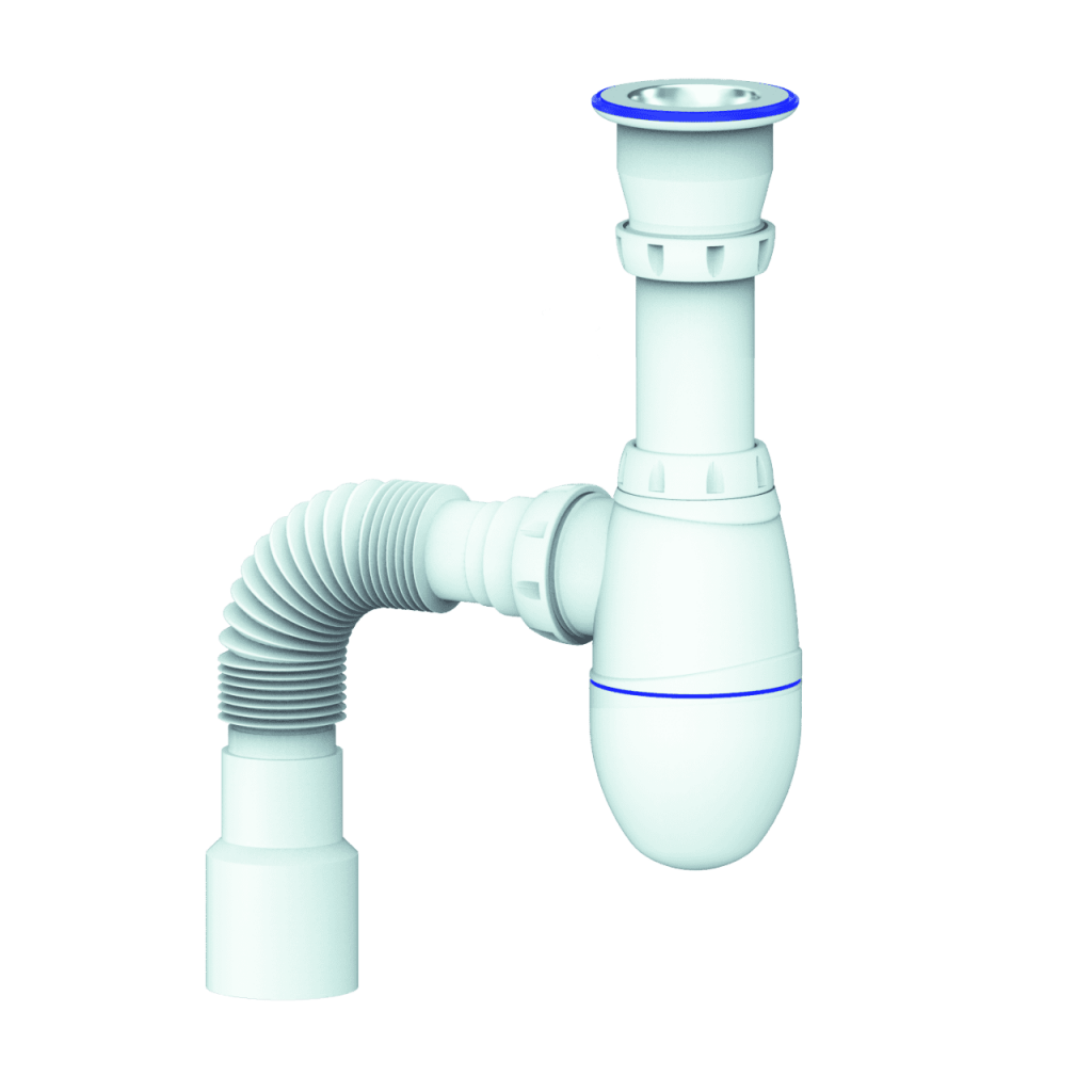 Купить сифон  для кухни  в220, unicorn. в Иваново магазин сантехники Суперстрой