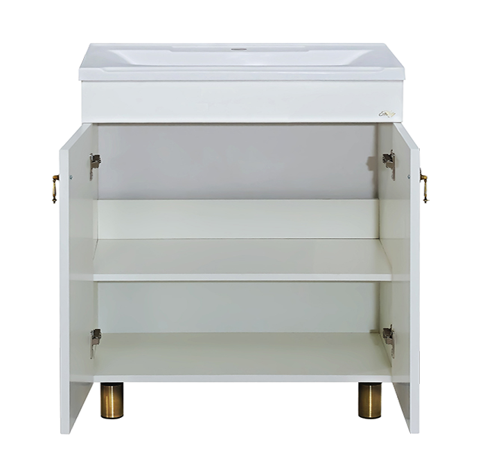 Купить тумба вояж - 70 прямая белая патина , misty. в Иваново магазин сантехники Суперстрой