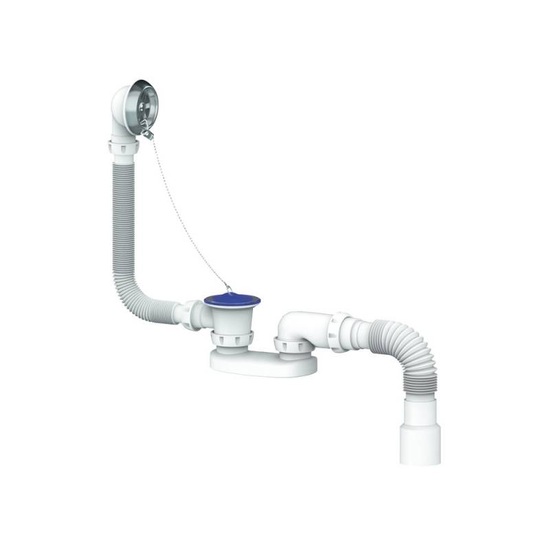 Купить обвязка s12 д/ванны с гибкой трубой, unicorn. в Иваново магазин сантехники Суперстрой