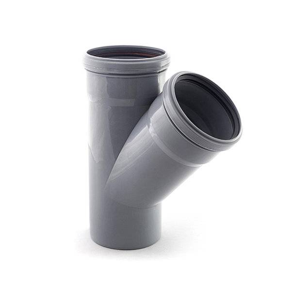 Купить тройник пвх 110*110*45 в Иваново магазин сантехники Суперстрой