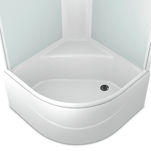 Купить душевая кабина domani eko high 99 без кр, 90*90 вп пс-черная задняя стенка в Иваново магазин сантехники Суперстрой