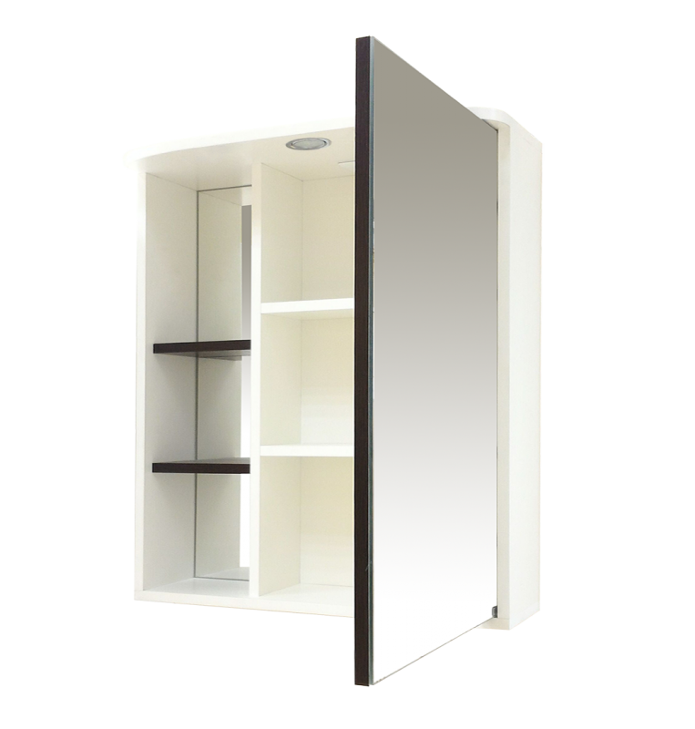 Купить зеркало-шкаф венера - 80  прав. со светом комбинированное, misty. в Иваново магазин сантехники Суперстрой