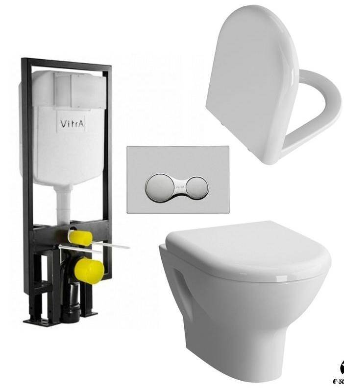 Купить комплект zentrum 9012в003-7206 сиденье микролифт,инсталляция,vitra. в Иваново магазин сантехники Суперстрой