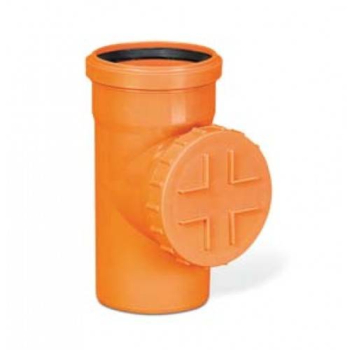 Купить ревизия канализационная 110 рыжая, россия. в Иваново магазин сантехники Суперстрой