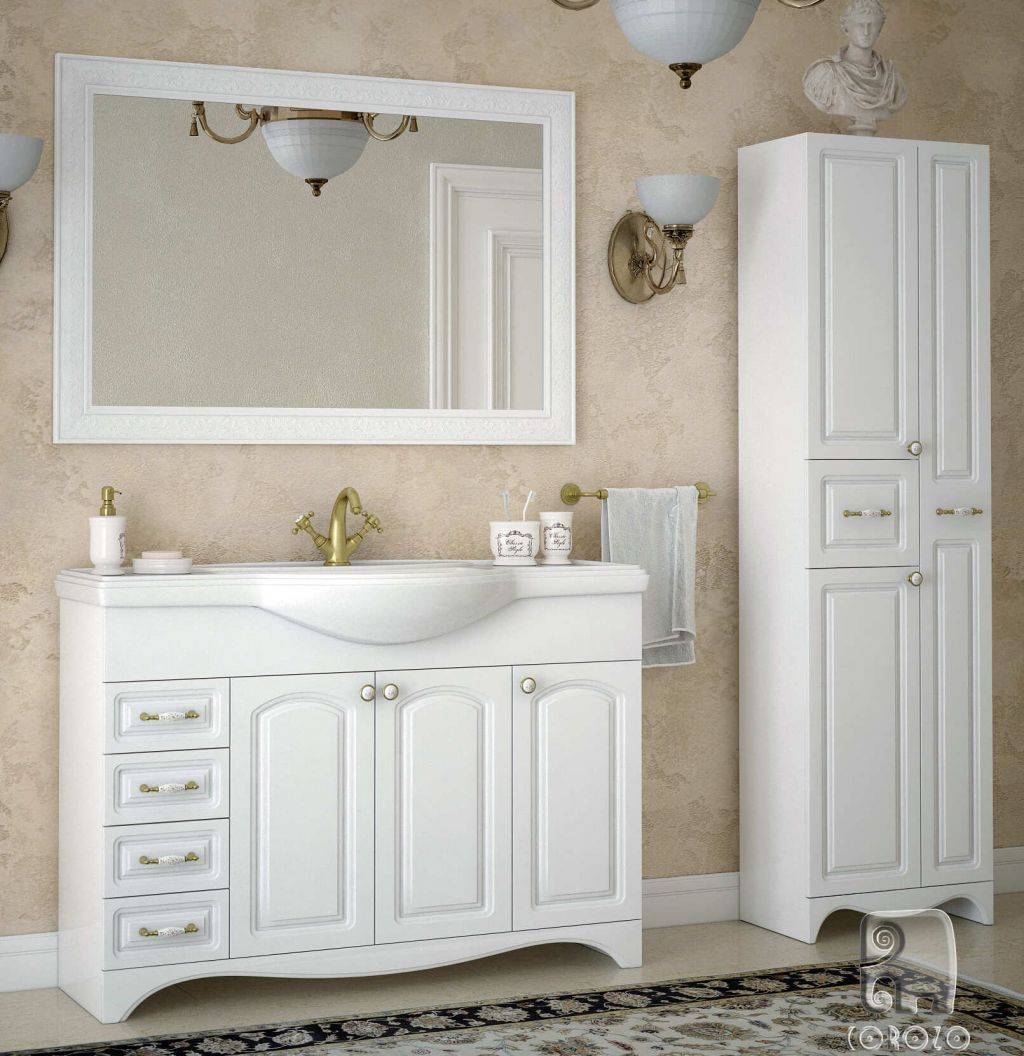 Купить тумба классика-120 корзина+раковина классик 120,corozo. в Иваново магазин сантехники Суперстрой