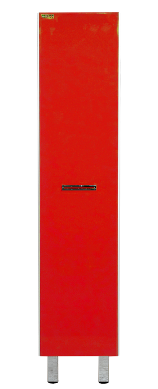 Купить пенал джулия - 40  правый красный, misty. в Иваново магазин сантехники Суперстрой