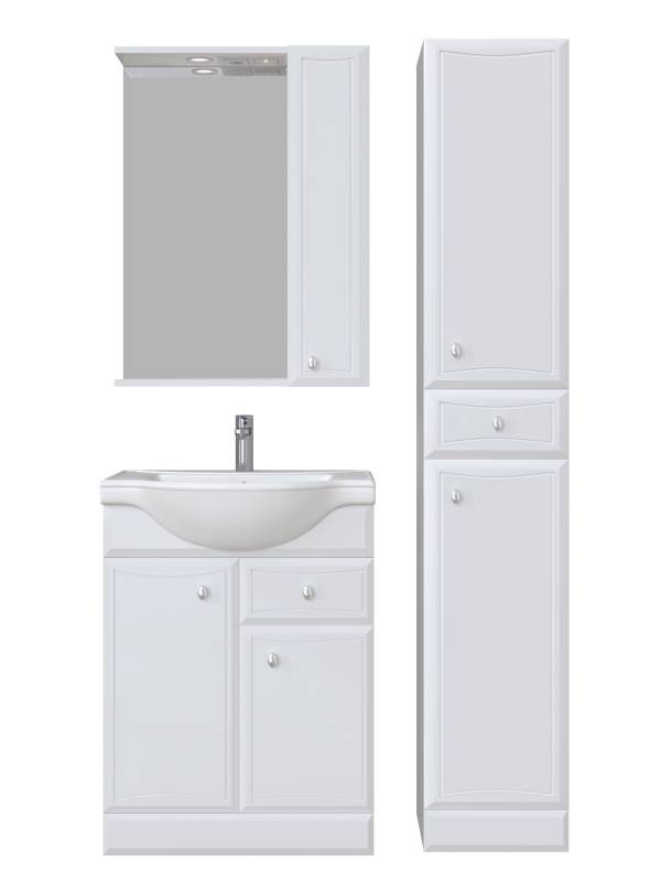 Купить тумба шармель-65 + умывальник classic-65, sanstar в Иваново магазин сантехники Суперстрой