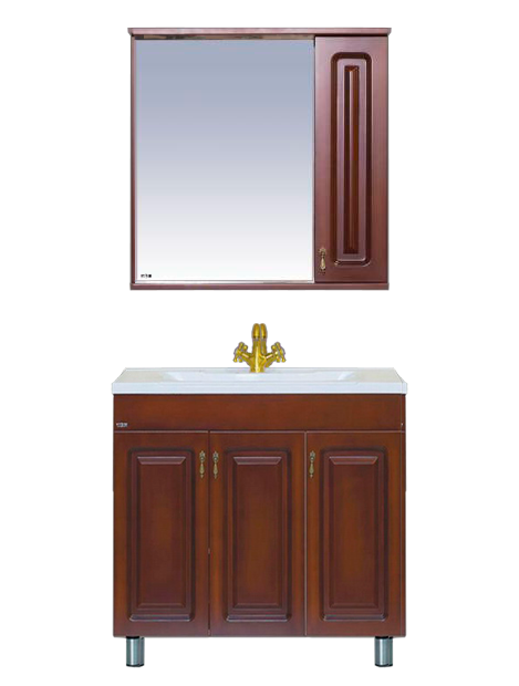 Купить зеркало - шкаф вояж - 80  прав. коричневый,misty. в Иваново магазин сантехники Суперстрой