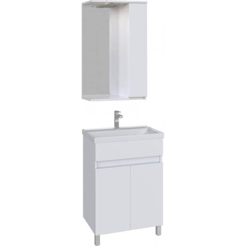 Купить тумба квадро 60, б/ящ, белый, sanstar в Иваново магазин сантехники Суперстрой