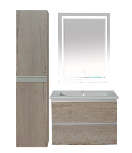 Купить пенал кантри - 35  подвесной левый,misty. в Иваново магазин сантехники Суперстрой