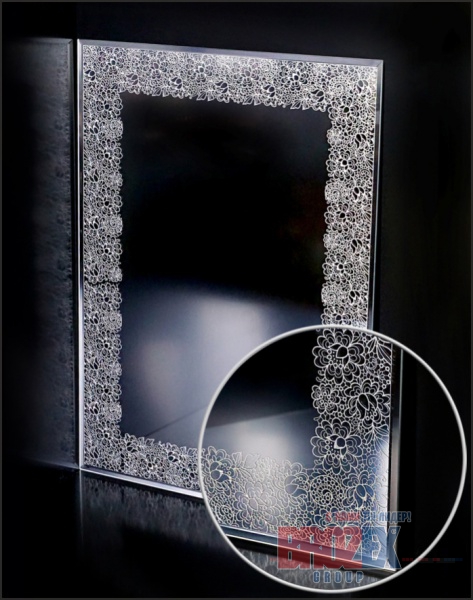 Купить зеркало табу 520х735 мм, гк серебряные зеркала. в Иваново магазин сантехники Суперстрой