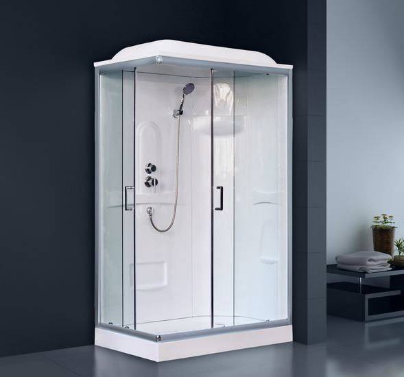 Купить душевая кабина royal rb 8120нр1-т,r(120*80*217) нп,пс,акриловая задняя стенка в Иваново магазин сантехники Суперстрой