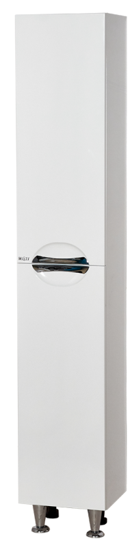 Купить пенал подвесной жасмин - 30  белый универсальный лев.,misty. в Иваново магазин сантехники Суперстрой