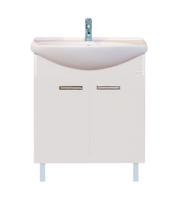 Купить тумба джулия - 75  белая white,misty в Иваново магазин сантехники Суперстрой