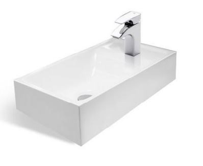 Купить раковина мини с кронштейном 400*220,эстет. в Иваново магазин сантехники Суперстрой