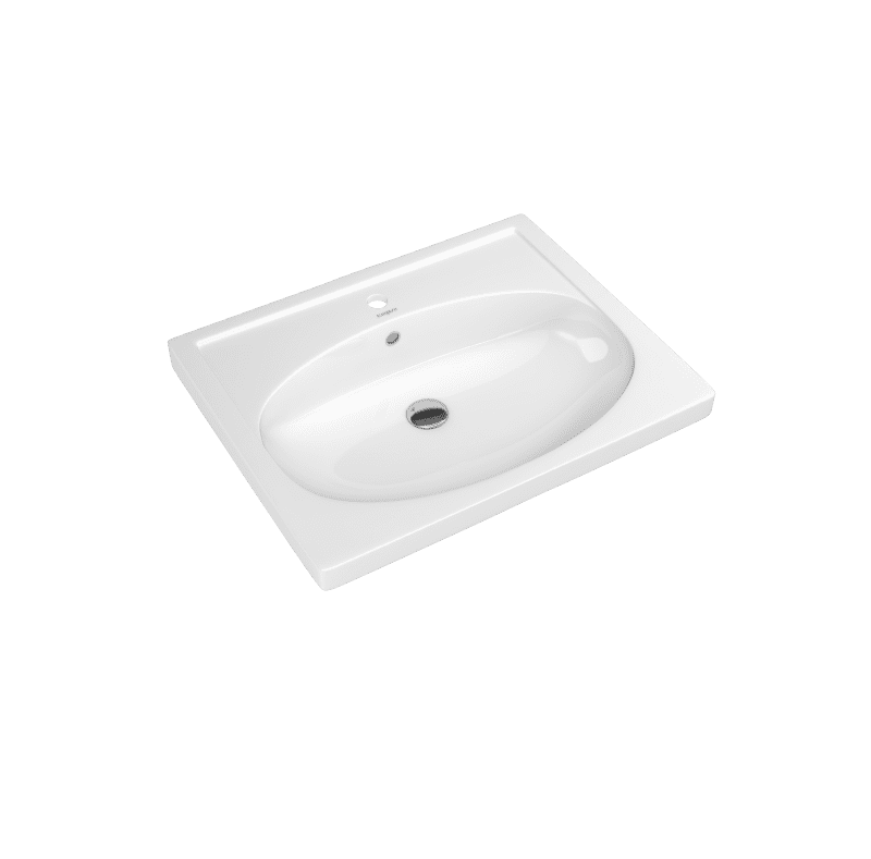 Купить тумба лайм-60 2 ящика + раковина, misty. в Иваново магазин сантехники Суперстрой