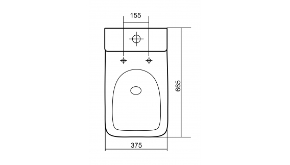 Купить унитаз напольный моноблок triton-pro mono mo-8706 в Иваново магазин сантехники Суперстрой