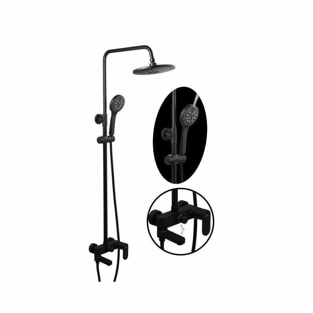 Купить душевая система, черная а2482-7,fashum. в Иваново магазин сантехники Суперстрой