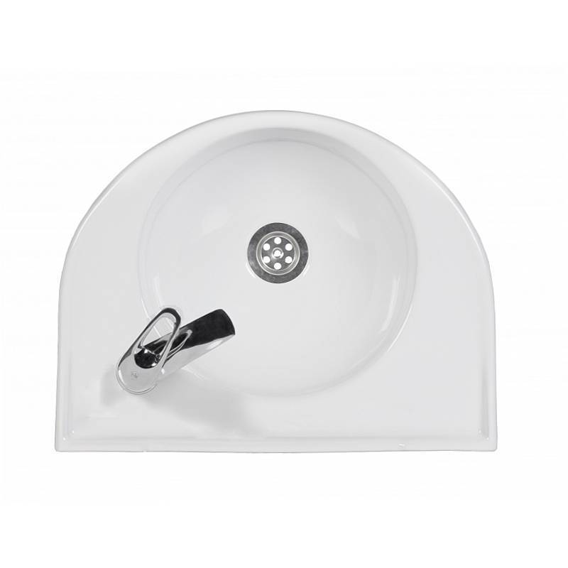 Купить раковина на пьедестале орфей-50 белый, старый оскол. в Иваново магазин сантехники Суперстрой