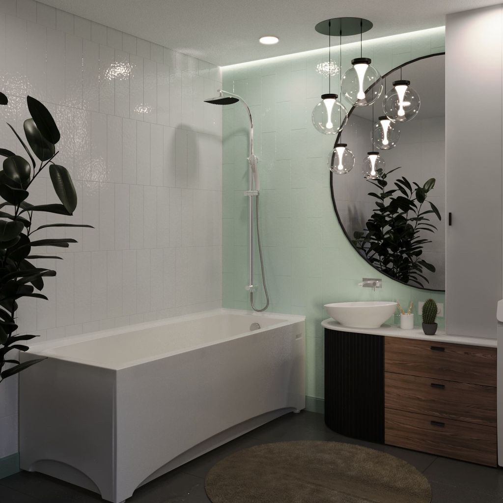 Купить ванна акриловая веста 170*75*61, radomir. в Иваново магазин сантехники Суперстрой