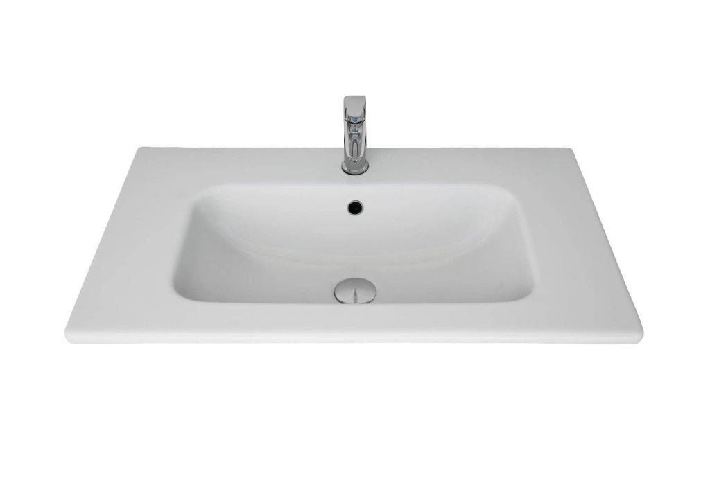 Купить тумба подвесная trend-80, бетон+раковина эйфория-80, sanstar. в Иваново магазин сантехники Суперстрой