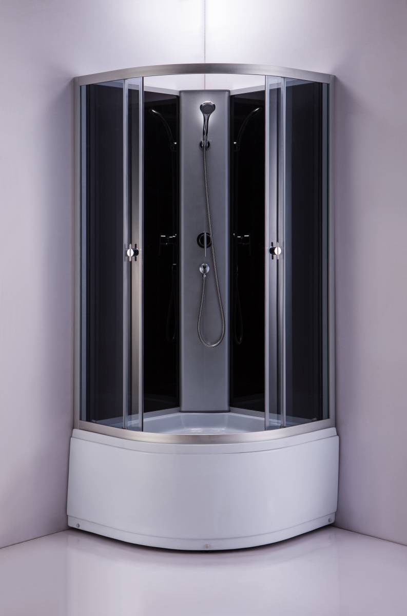 Купить душевая кабина 90*90 ng-2508-14bk,вп,тс,б/кр, niagara в Иваново магазин сантехники Суперстрой