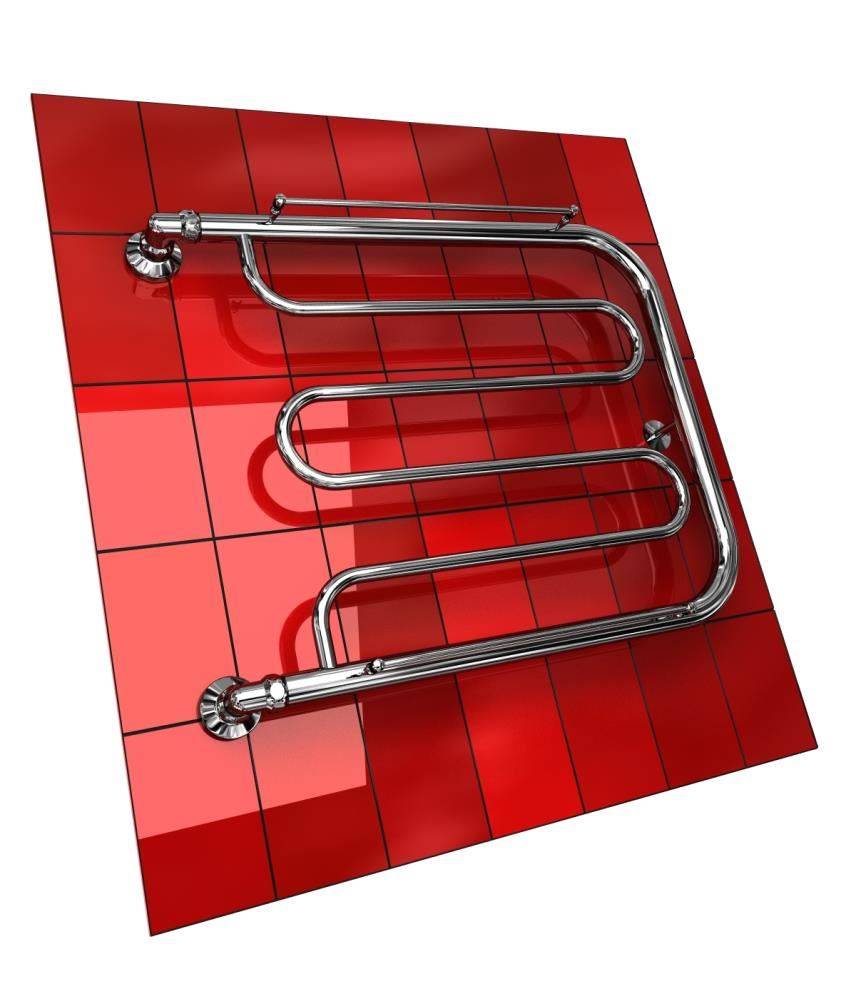 Купить водяной полотенцесушитель фокстрот d 50*60  с полочкой, двин. в Иваново магазин сантехники Суперстрой