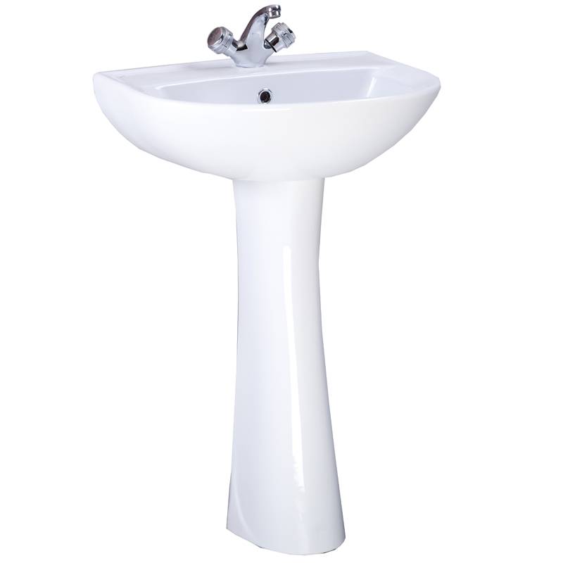 Купить раковина на пьедестале виктория белая, воротынск. в Иваново магазин сантехники Суперстрой