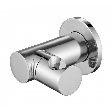 Купить настенный кронштейн 0052 для соединения  душевого шланга( круг с держателем),kaiser в Иваново магазин сантехники Суперстрой