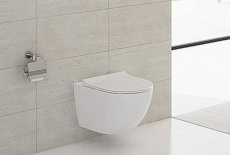 Купить унитаз подвесной sento 4448в003-0075, цвет белый, vitra. в Иваново магазин сантехники Суперстрой