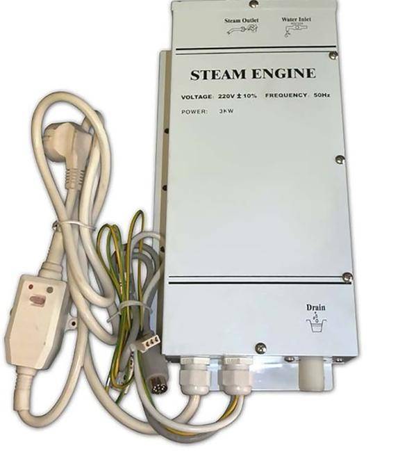 Купить парогенератор для душевых кабин domani-spa с электрикой в Иваново магазин сантехники Суперстрой