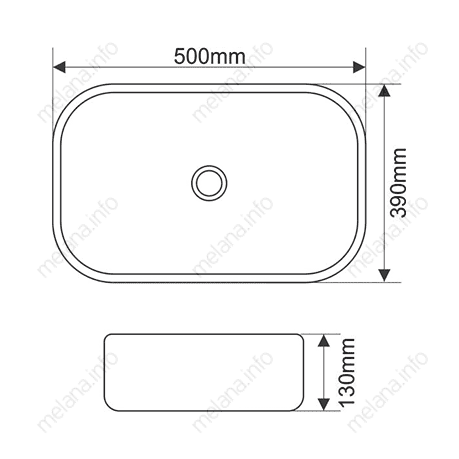 Купить раковина 78109, melana. в Иваново магазин сантехники Суперстрой