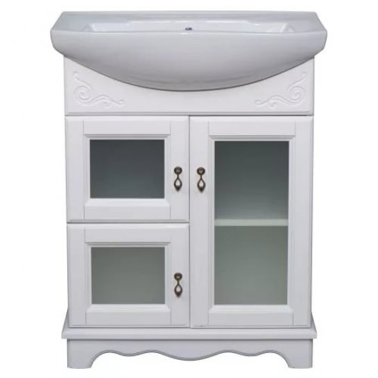 Купить тумба напольная варна 60с белый +раковина mia,good door. в Иваново магазин сантехники Суперстрой