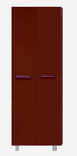 Купить пенал джулия - 60 бордовый,misty. в Иваново магазин сантехники Суперстрой