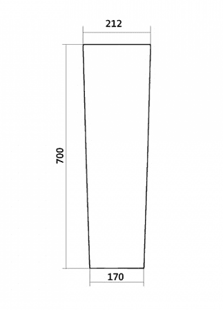 Купить раковина на пьедестале аллегро 400 мм, santek в Иваново магазин сантехники Суперстрой