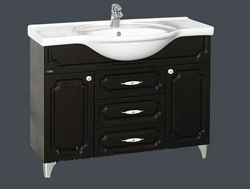 Купить тумба александра 105 ,венге , misty в Иваново магазин сантехники Суперстрой