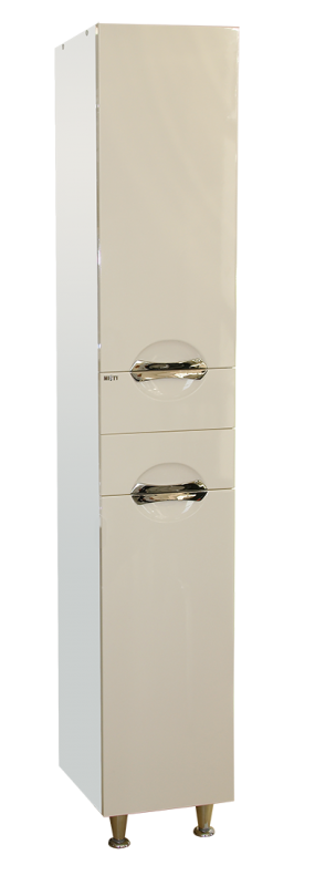 Купить пенал  жасмин- 35 прав.  беж. + б/к, misty. в Иваново магазин сантехники Суперстрой