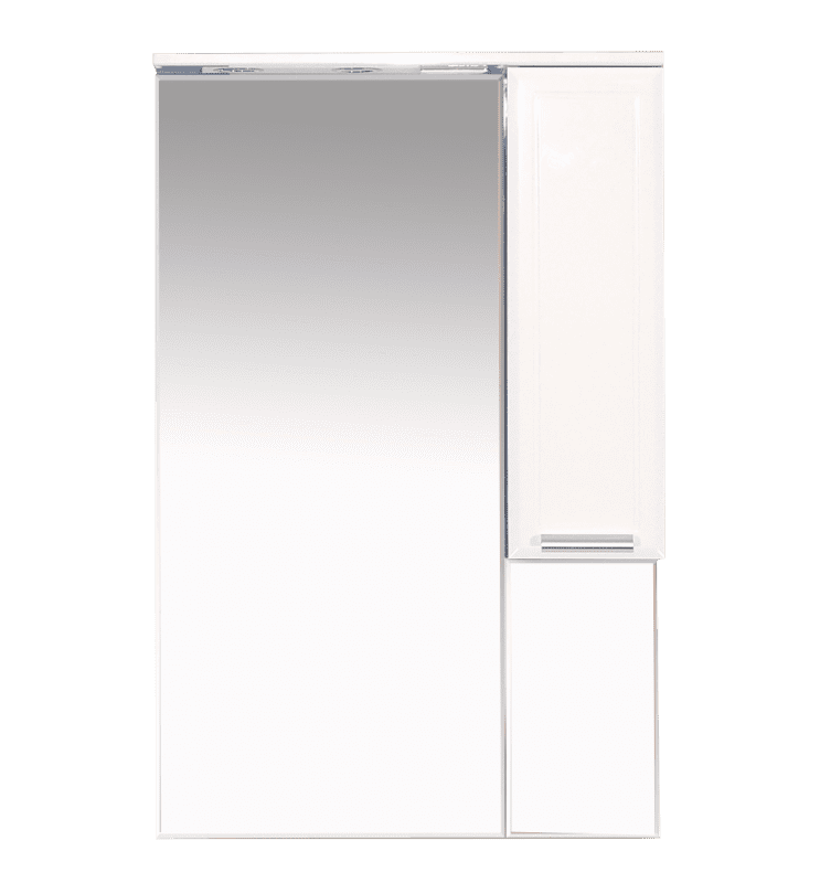 Купить зеркало-шкаф стелла-65 правое, свет, misty. в Иваново магазин сантехники Суперстрой