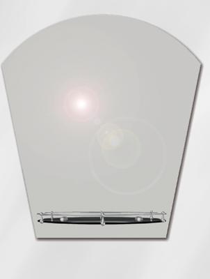 Купить зеркало 406 п (60*78) бытовое, россия. в Иваново магазин сантехники Суперстрой