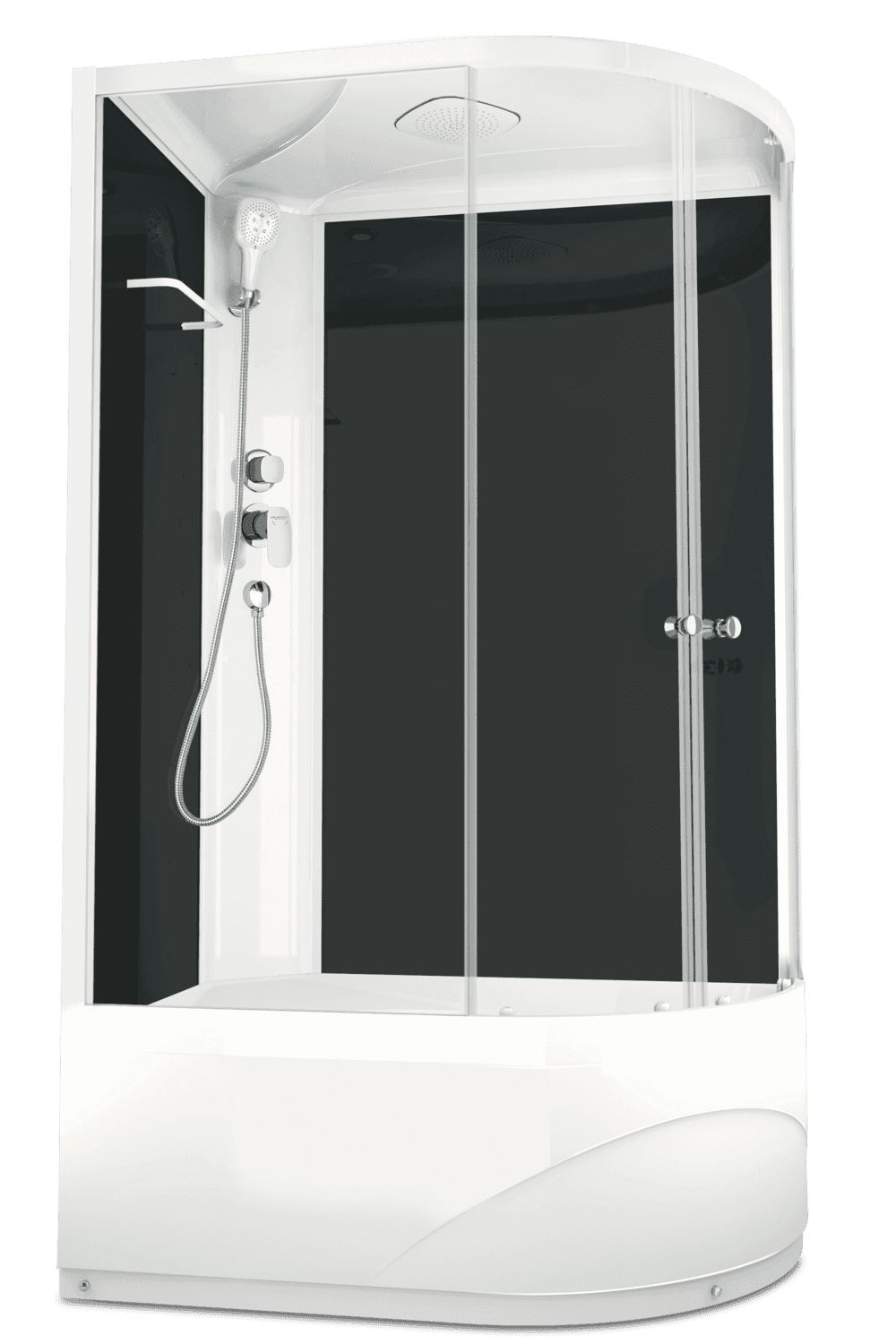 Купить душевая  кабина domani spa delight high 120*80  l вп пс в Иваново магазин сантехники Суперстрой