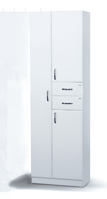 Купить пенал 50 белый + б/к, misty. в Иваново магазин сантехники Суперстрой