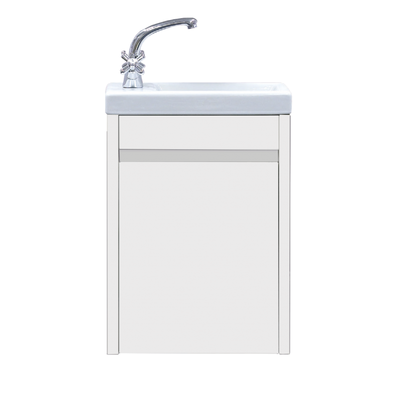 Купить тумба мини-40 прямая подвесная универсальная + рак.сомо,misty. в Иваново магазин сантехники Суперстрой