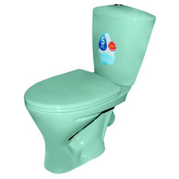 Купить компакт-унитаз версия салатовый, santari. в Иваново магазин сантехники Суперстрой