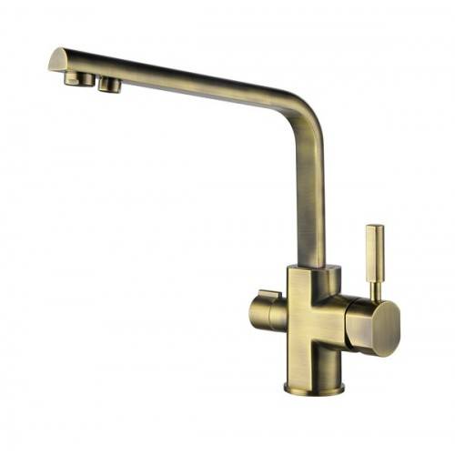 Купить смеситель decor 40144-3 bronze  для кухни под фильтр,kaiser в Иваново магазин сантехники Суперстрой