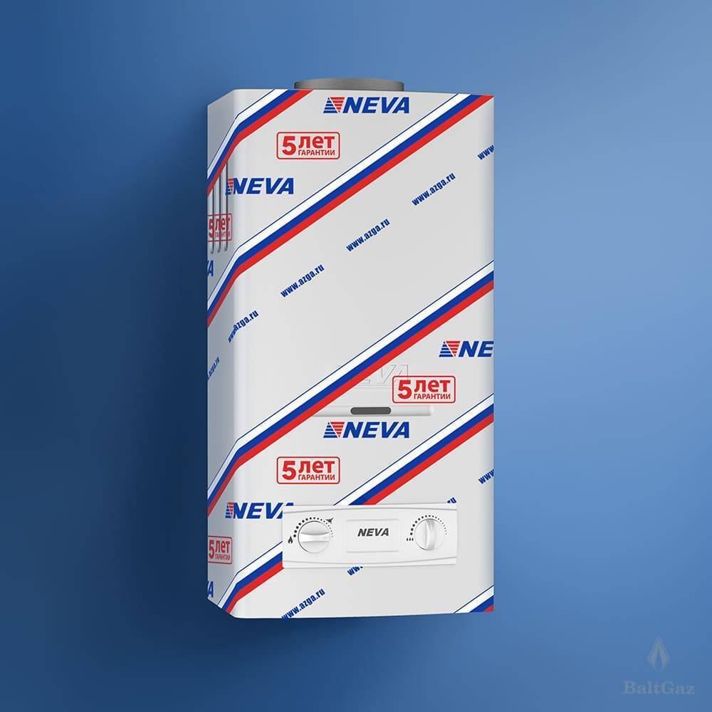 Купить водонагреватель газ neva 4510 р(сжиж газ),neva. в Иваново магазин сантехники Суперстрой