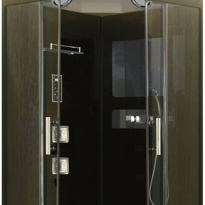 Купить душевая кабина 100*100 ng-1702-01в,н/п,тс,гидромассаж,niagara в Иваново магазин сантехники Суперстрой