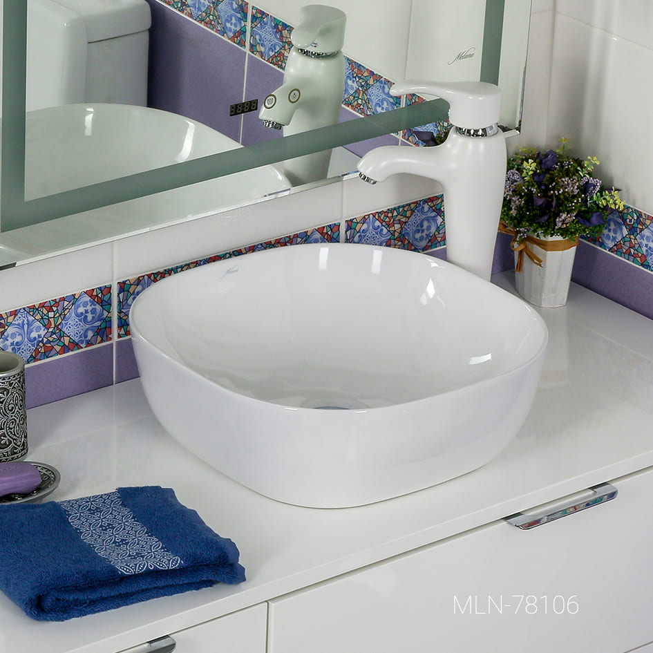 Купить раковина 78106, melana. в Иваново магазин сантехники Суперстрой