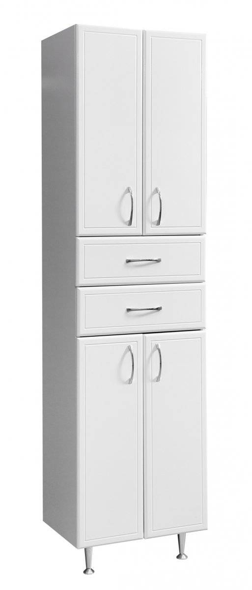 Купить пенал концепт-48 белый 2ящ ,stella polar. в Иваново магазин сантехники Суперстрой