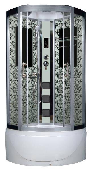 Купить душевая кабина 90*90 ng-7790w вп,гм,серебро, niagara в Иваново магазин сантехники Суперстрой